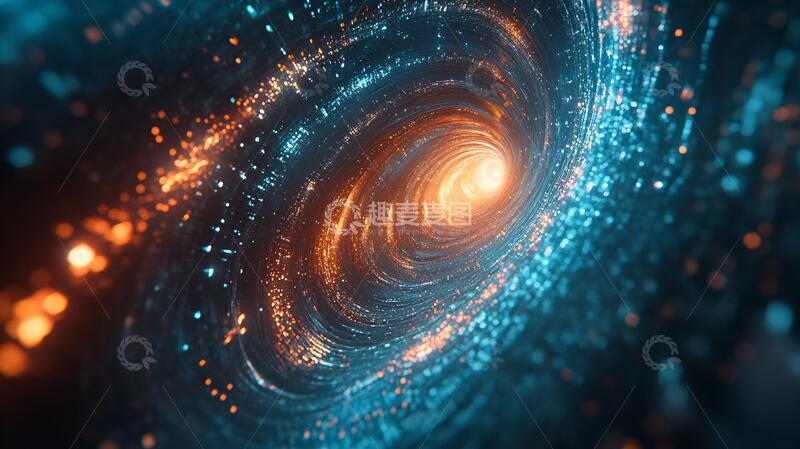 高清大图下载【趣麦麦图】光线光感旋涡元宇宙2