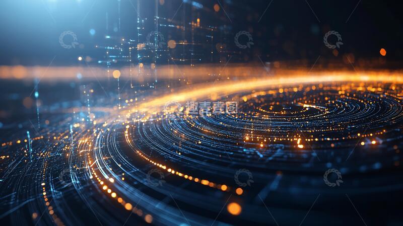 高清大图下载【趣麦麦图】大数据科技科技数据背景