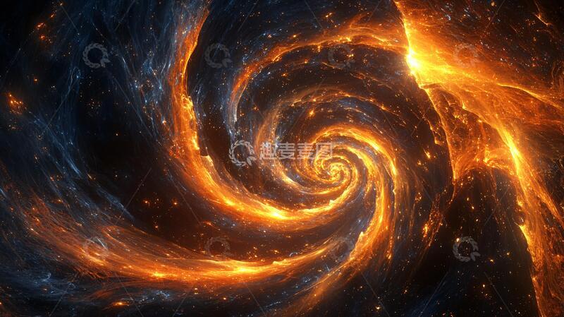 高清大图下载【趣麦麦图】-螺旋星云宇宙