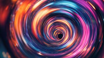 炫彩漩涡背景漩涡旋涡