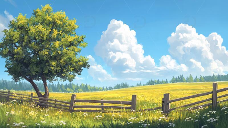 高清大图下载【趣麦麦图】唯美农村场景43