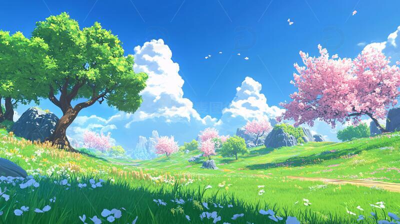 高清大图下载【趣麦麦图】写实风场景游戏