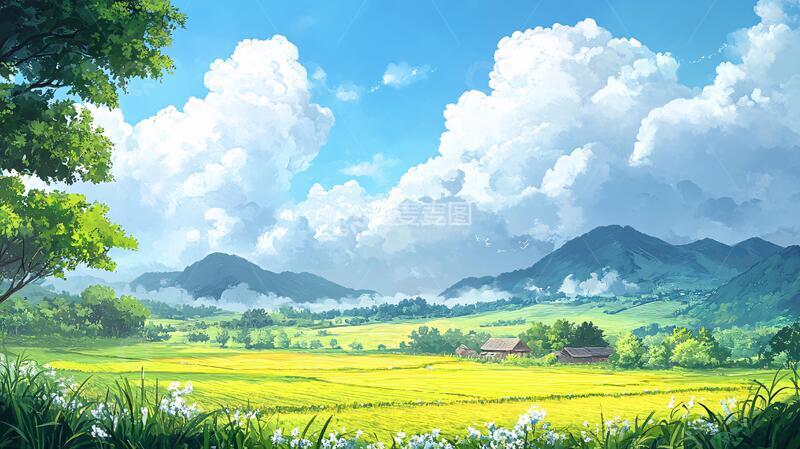 高清大图下载【趣麦麦图】唯美农村场景44
