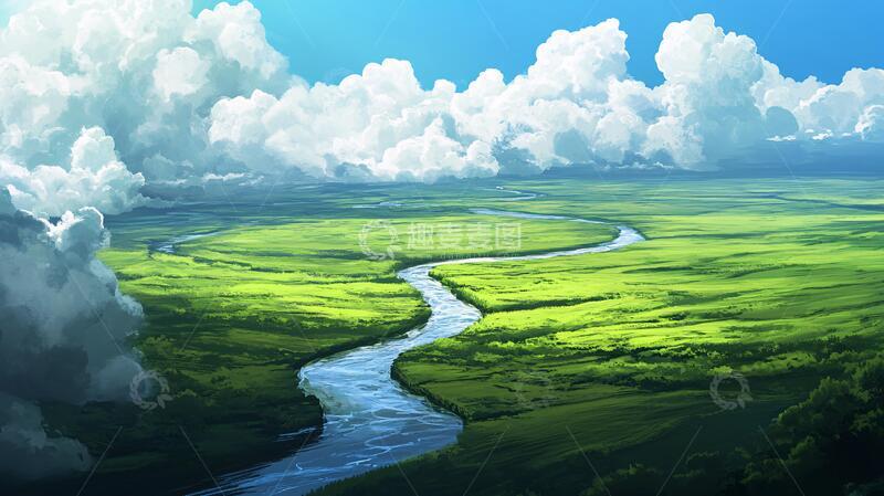 高清大图下载【趣麦麦图】新海诚动漫风格13