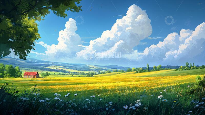 高清大图下载【趣麦麦图】唯美农村场景41