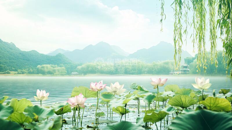 高清大图下载【趣麦麦图】避暑山庄荷花2