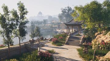 古渡口场景模拟