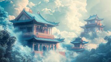 古风仙境天上宫阙9