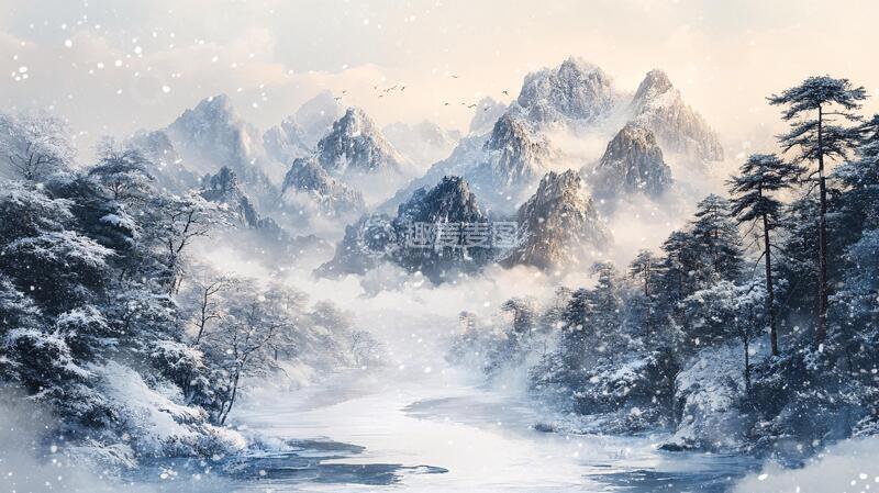 高清大图下载【趣麦麦图】大气高清意境山水15