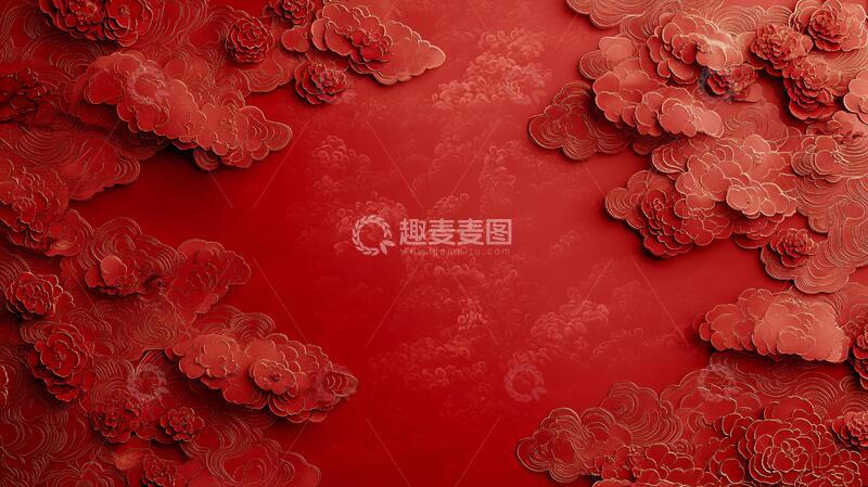 高清大图下载【趣麦麦图】喜庆背景素材