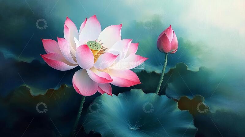 高清大图下载【趣麦麦图】荷花高清电脑桌面壁纸12