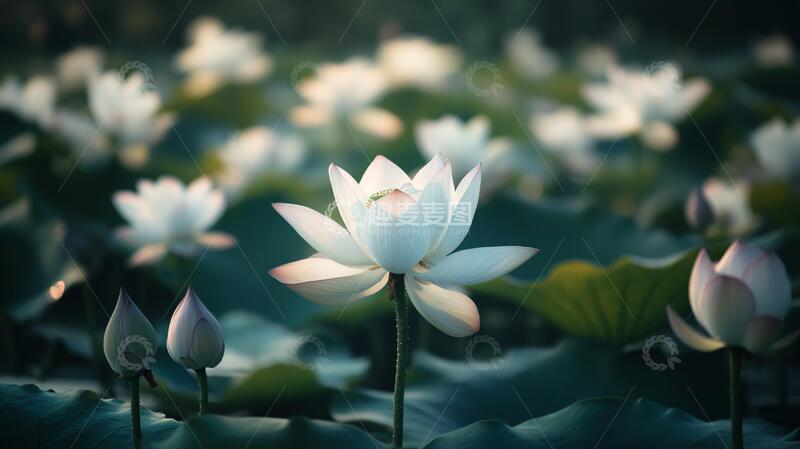 高清大图下载【趣麦麦图】荷花高清电脑桌面壁纸11