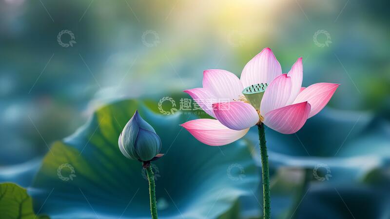 高清大图下载【趣麦麦图】荷花高清电脑桌面壁纸13