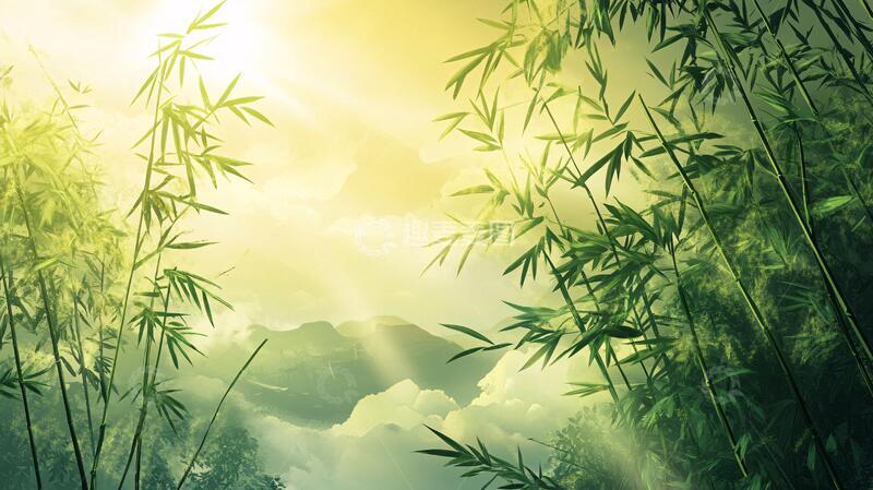 高清大图下载【趣麦麦图】唯美竹影竹韵28