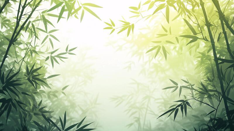 高清大图下载【趣麦麦图】唯美竹影竹韵13