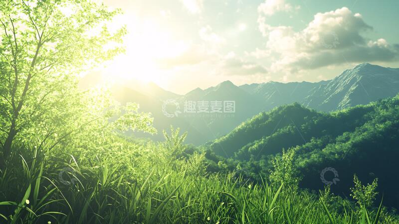 高清大图下载【趣麦麦图】横版自然风光