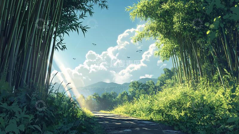 高清大图下载【趣麦麦图】新海诚动漫风格9