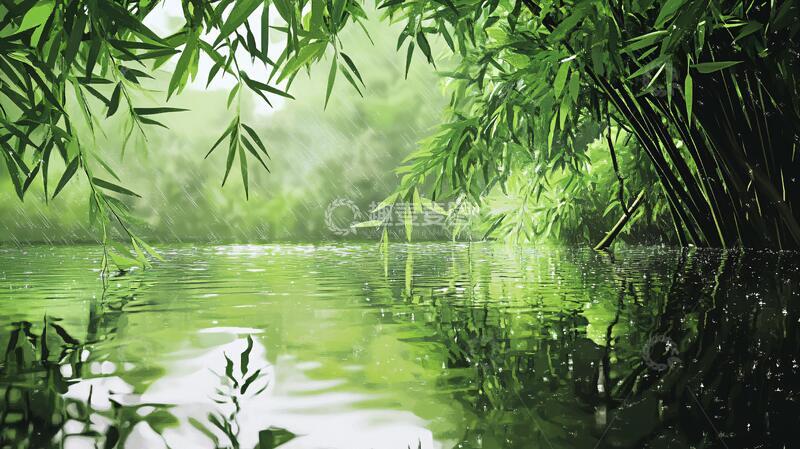 高清大图下载【趣麦麦图】唯美竹影竹韵6