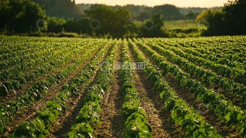 高清大图下载【趣麦麦图】马铃薯田地