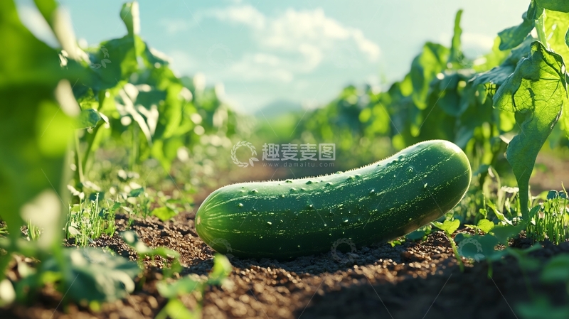 高清大图下载【趣麦麦图】高清唯美水果黄瓜特写