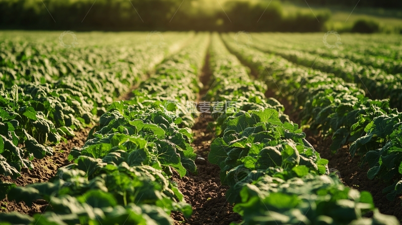 高清大图下载【趣麦麦图】菜地农业种植4