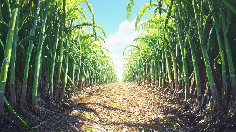 高清大图下载【趣麦麦图】甘蔗林里面