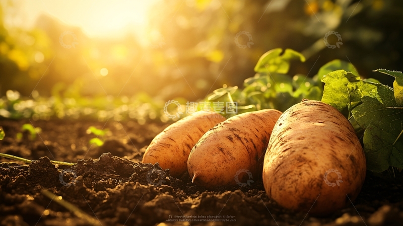 高清大图下载【趣麦麦图】高清土豆地4