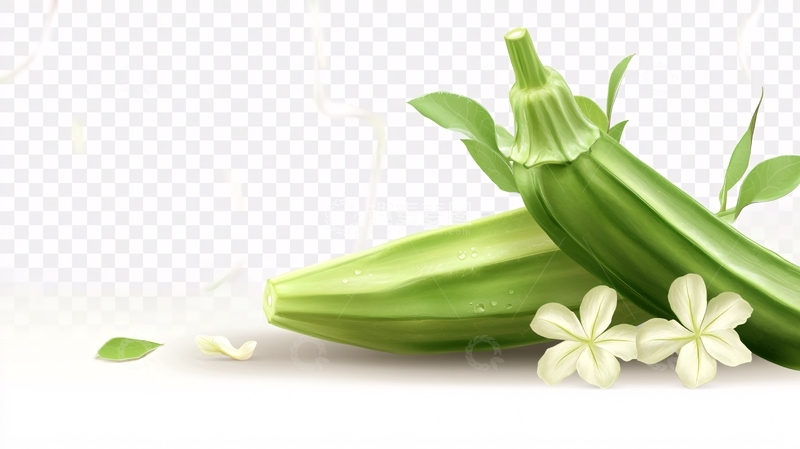 高清大图下载【趣麦麦图】手绘香葱插画8