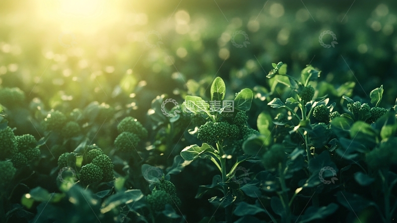 高清大图下载【趣麦麦图】西兰花农场实拍2
