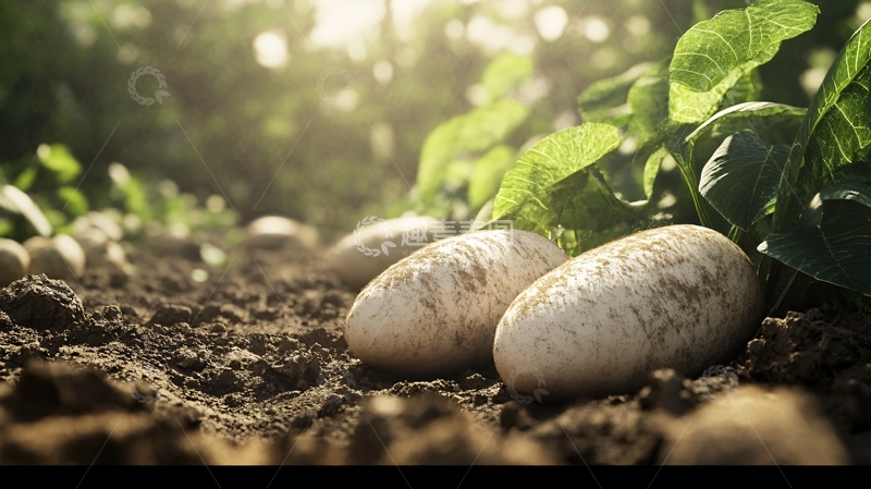 高清大图下载【趣麦麦图】高清土豆地5