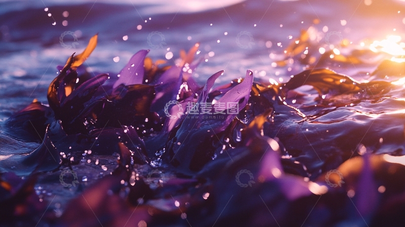 高清大图下载【趣麦麦图】水中央花瓣