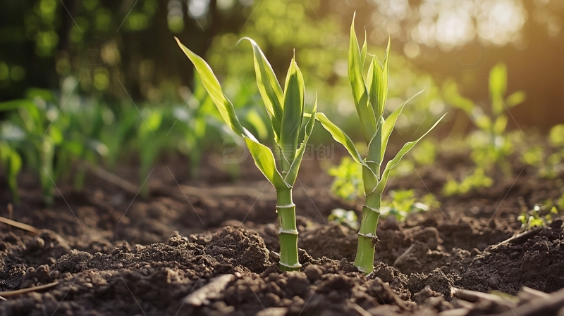 高清大图下载【趣麦麦图】春播播种