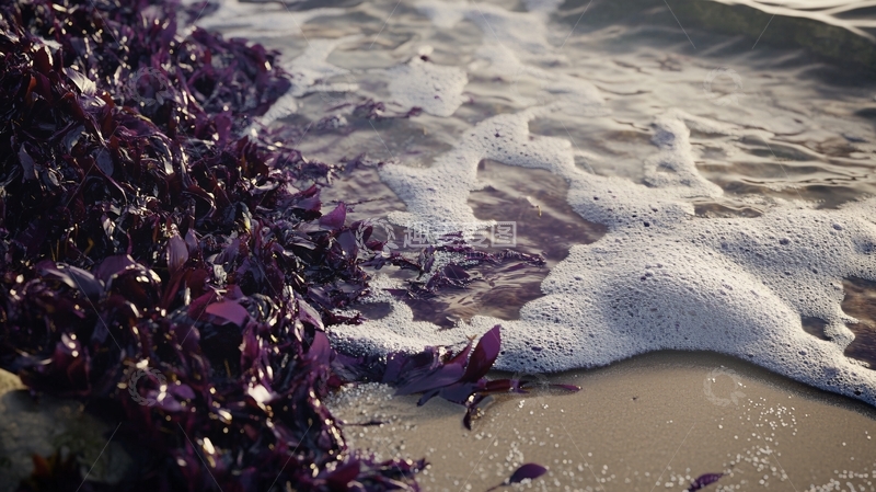 高清大图下载【趣麦麦图】海藻生长水域