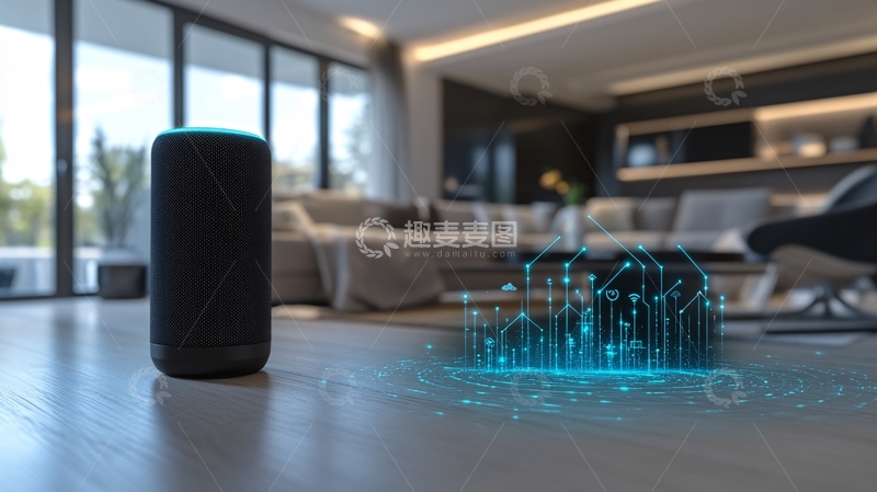 高清大图下载【趣麦麦图】人工智能家居
