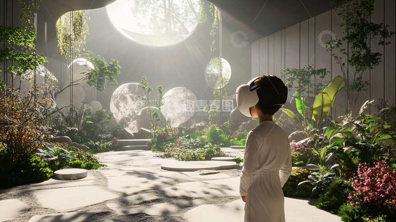 高清大图下载【趣麦麦图】森林高端美陈