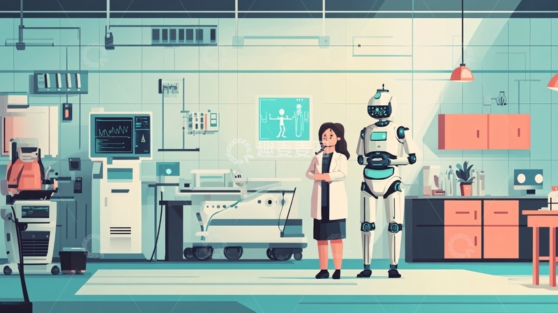 高清大图下载【趣麦麦图】人工智能医院3