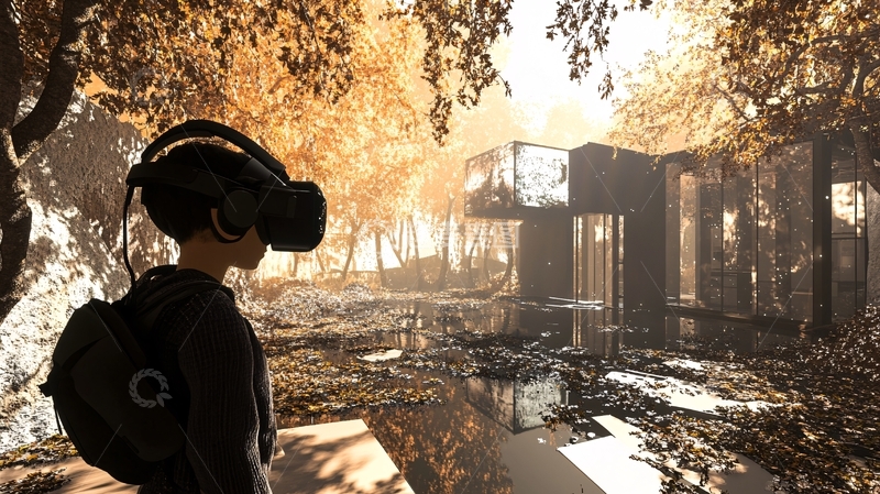 高清大图下载【趣麦麦图】虚拟现实互动体验