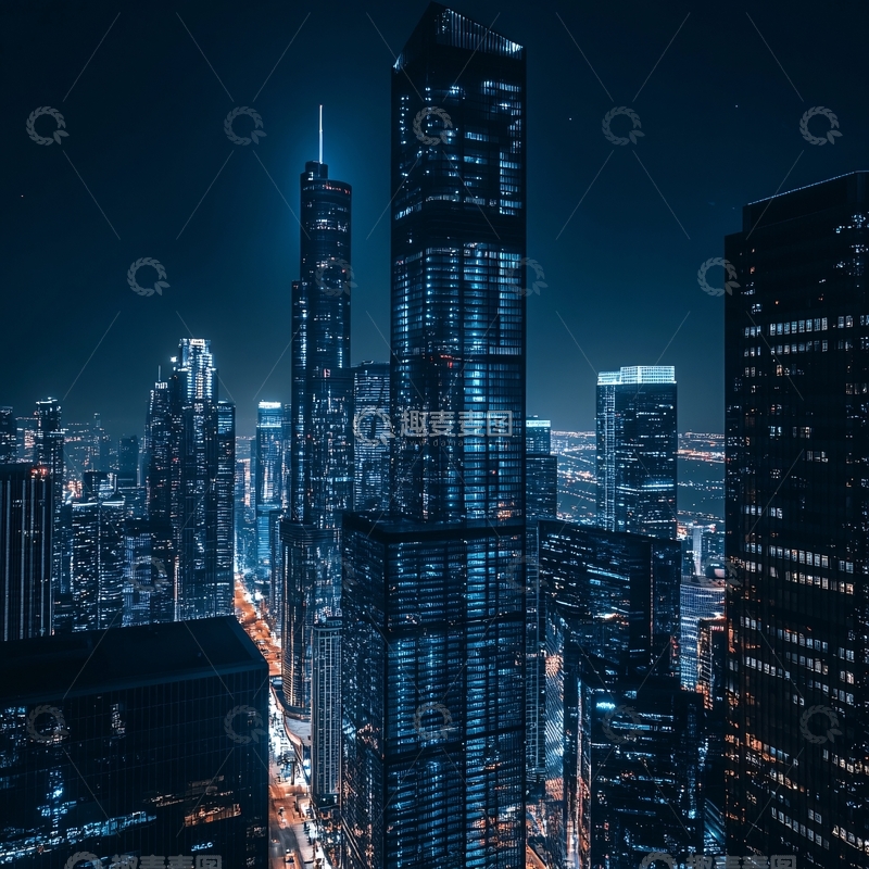 高清大图下载【趣麦麦图】高端蓝调