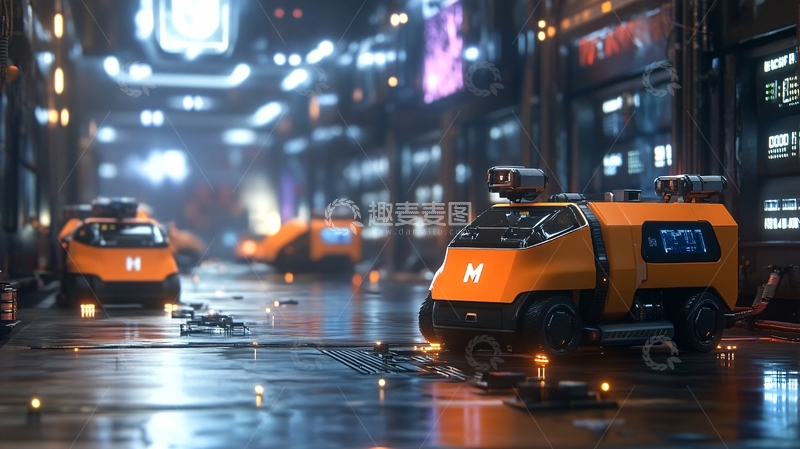 高清大图下载【趣麦麦图】小汽车场景
