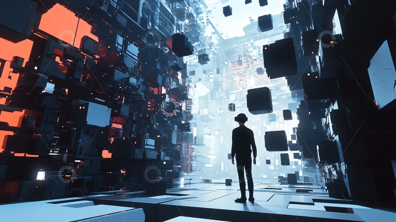 高清大图下载【趣麦麦图】虚拟数字世界元宇宙5