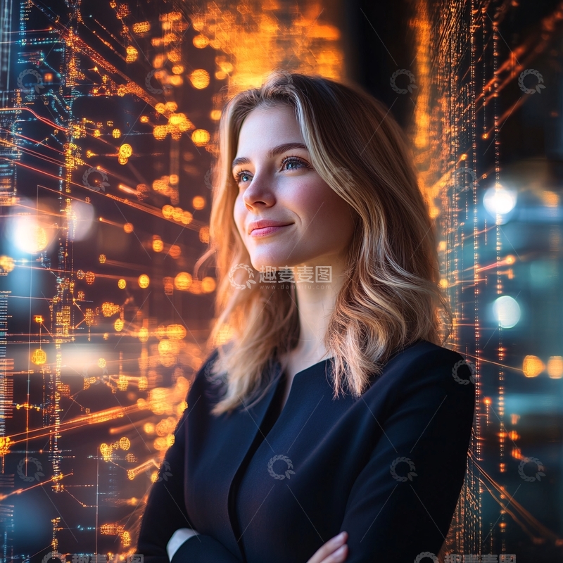 高清大图下载【趣麦麦图】科技先进