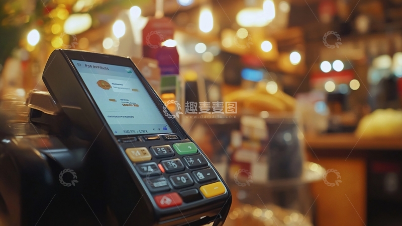 高清大图下载【趣麦麦图】移动支付零售终端3