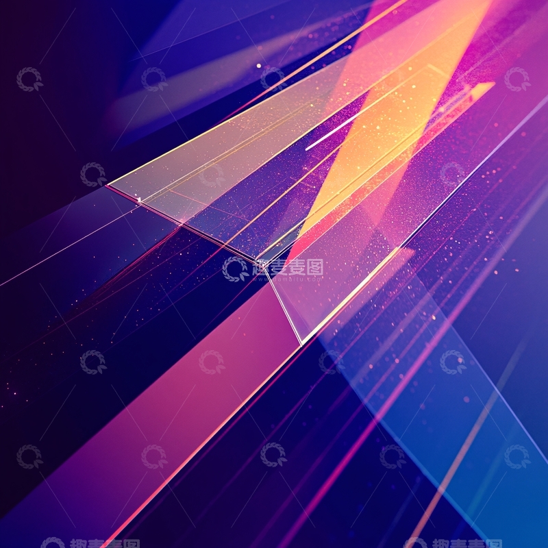 高清大图下载【趣麦麦图】科技风渐变背景9