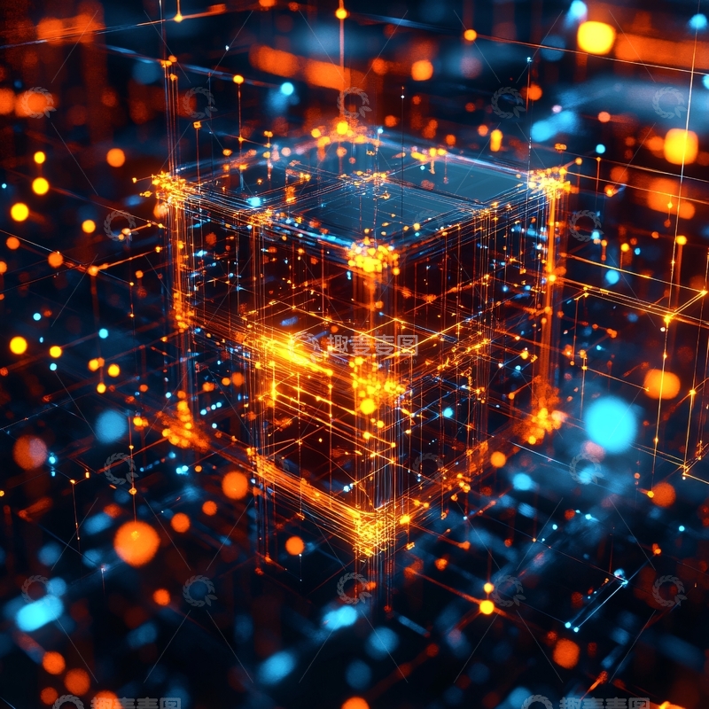 高清大图下载【趣麦麦图】科技魔方1