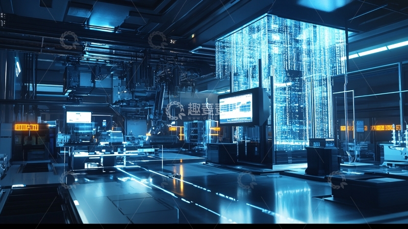 高清大图下载【趣麦麦图】震撼制造业科技感1