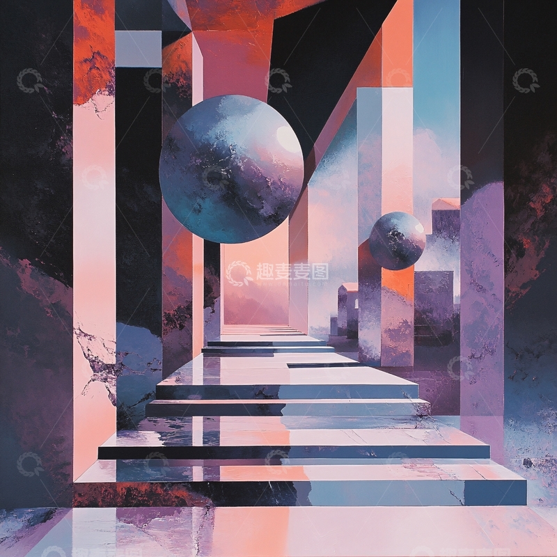 高清大图下载【趣麦麦图】后现实抽象
