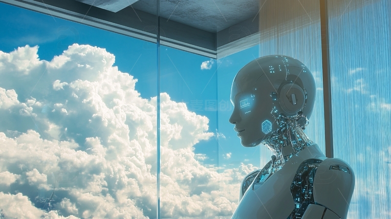 高清大图下载【趣麦麦图】云人工智能