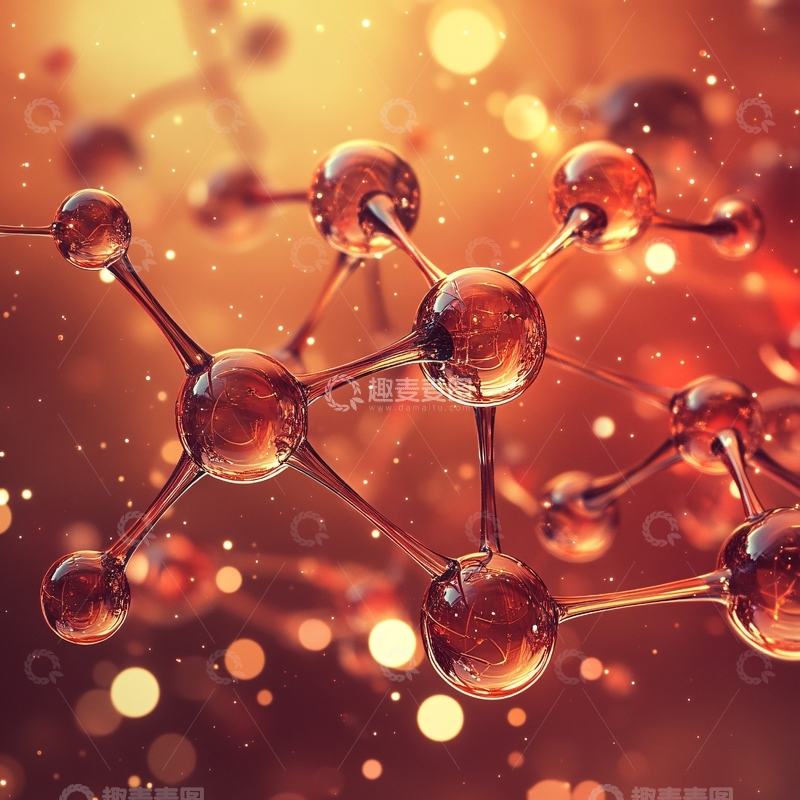 高清大图下载【趣麦麦图】化学生物科技背景3