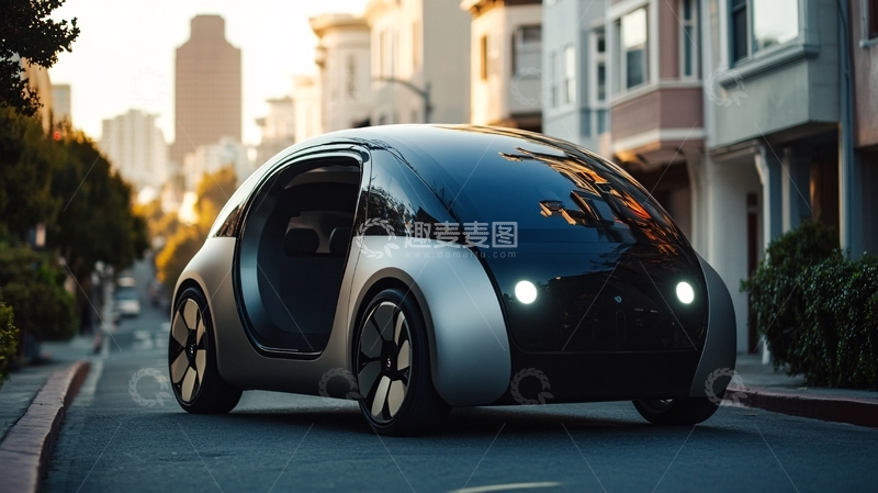 高清大图下载【趣麦麦图】智能电动汽车