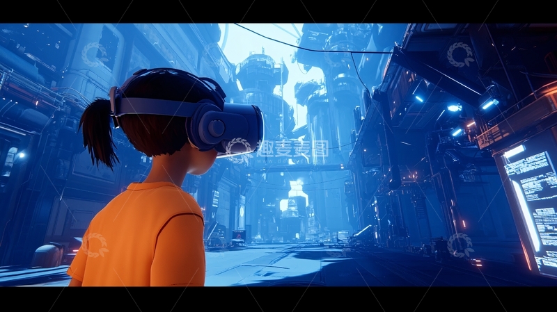 高清大图下载【趣麦麦图】元宇宙阅读